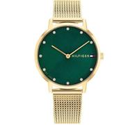 Tommy Hilfiger Montre pour femme 1782668 – Analogique à quartz, bracelet milanais acier doré