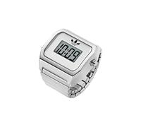 Adidas Aost26037 Ring 3atm Quartz Woman Watch Argenté Femme