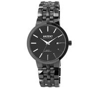 Montre - Akzent Exclusive - Gris métal - 42 mm - Mouvement quartz Japan PC32