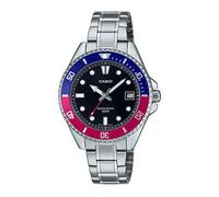Montre analogique à quartz Casio MDV-10D-1A3 en acier inoxydable | Design spo...