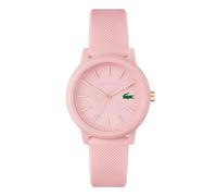 Montre analogique à Quartz Lacoste de la Collection Lacoste.12.12. avec Bracelet en Silicone à Texture Petit Piqué - Disponible pour Hommes et Femmes