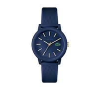 Montre analogique à Quartz Lacoste de la Collection Lacoste.12.12. avec Bracelet en Silicone à Texture Petit Piqué - Disponible pour Hommes et Femmes