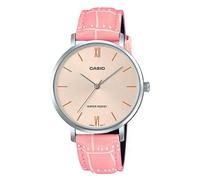 Montre analogique à quartz pour femme Casio LTP-VT01L-4B | cadran pêche | bra...