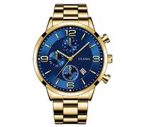 Montre analogique à quartz pour homme avec boîtier en acier inoxydable pour infirmières, E, taille unique