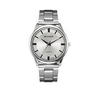 Montre analogique à quartz pour homme en acier inoxydable Forge and Foster, Argenté., taille unique
