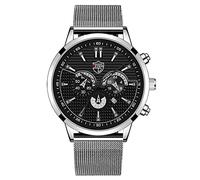 Montre analogique à quartz pour homme - Montre décontractée - Chronographe professionnel - Numérique, G, taille unique