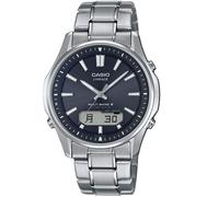 Casio Montre analogique LCW-M100TSE-1AER Quartz Acier inoxydable Résistante à l'eau 3 bar Gris G