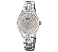 Festina Montre pour femme F20006/2 Swiss Made - Boîtier et bracelet acier gris