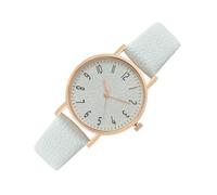 Montre analogique étanche pour femme, idéale pour le quotidien, les sports de plein air, le bureau, la Saint-Valentin, un anniversaire, une épouse, des étudiants, blanc, Refer to description