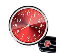 Montre analogique lumineuse | Montre de voiture à quartz | Montres de remplacement automobile Quartz | Mini horloge adaptée à l'intérieur de voiture, grille de ventilation, sc