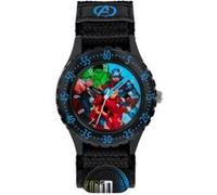 Montre analogique Marvel Avengers noire pour enfants Noir G