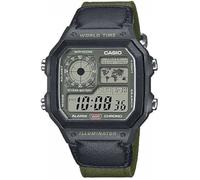 CASIO Timeless Collection Montre AE-1200WHUB-3AV | Noir/Gris
