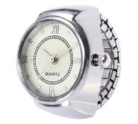 Montre anneau pour homme et femme, montre à anneaux tendance, horloge analogique à quartzz, petit accessoire de mode, montre créative élégante pour homme et femme pour Noël, fête d'anniversaire