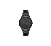 Montre Armani Exchange à trois aiguilles en acier inoxydable, noire, pour homme, AX2701