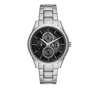Montre Armani Exchange - Hommes - AX1873 - Argent Acier inoxydable - 42 mm - Noir - 5 bar