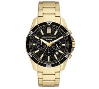 Armani Exchange Montre Homme AX1958 – doré, acier inoxydable, 44 mm, 10 bar