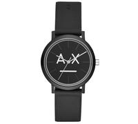 Montre - ARMANI EXCHANGE - Modèle Rond - Silicone Noir - 36 mm - Résine