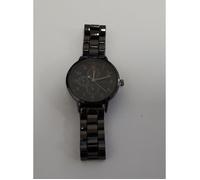 Montre - ASOS DESIGN UNRVLLD SUPPLY - Noir - Boîtier rond - Diamètre 3.5 cm - Bracelet 1.6 cm