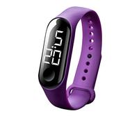 Montre athlétique pour homme tendance et lumineuse avec capteur LED et montre pour homme et femme, m, taille unique