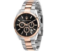 Montre ATTRAZIONE ARGENT ROSEGOLD NOIR R8853151002 Maserati Homme