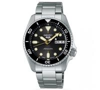 Montre automatique à cadran noir Seiko 5 Sports SKX Mid-Size SRPL79K1