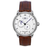 Montre automatique Blanc Cadran Pour Des Hommes Zeppelin Friedrichshafen Z85681