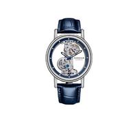 Montre automatique FOWLER Cuir Bleu