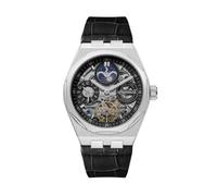 Montre Automatique - Ingersoll - I12903 - 43 mm - Cadran Squelette - Bracelet en Cuir Noir