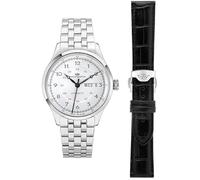 Montre Automatique - PHILIP WATCH - R8223225001 - 40 mm - Acier et Cuir - Étanchéité 10 ATM