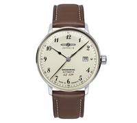 Montre Automatique Pour Hommes Zeppelin Hindenburg LZ129 Braun/Beige 8056-5
