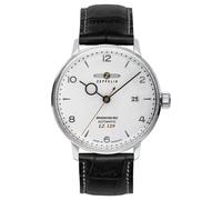 Montre - Homme - 8062-1 - Acier inoxydable - Cuir - Étanchéité 5 bars