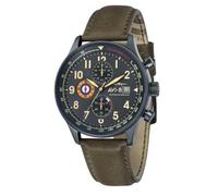 Montre - AVI-8 - HAWKER HURRICANE - Quartz - Chronographe - Cuir véritable