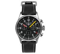 Bauhaus Chronomètre pour Homme Aviation Noir Chrono 2788-5