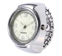 Montre Bague, Montre Doigt, Montre Bague Ronde, Petite Montre Bague, Montre créative, Accessoires de Mode, pour fête, Rendez-Vous, célébration de Vacances