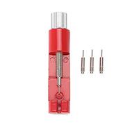 Montre Band Lien Pin Remover Outil, bracelet en métal pins retrait appareil, bracelet de montre Lien Pin Ajusteur Remover réglable Outil de réparation kit d'accessoires pour Horloger avec 3 Pins suppl