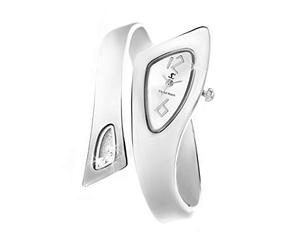 Montre Bangle argentée So Charm made with crystal from Swarovski