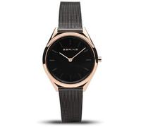 Bering Time Montre mixte 17031166 – Quartz ultra-slim bracelet acier inoxydable verre saphir