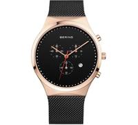 BERING Mixte Analogique Quartz Classic Collection Montre avec Bracelet en Acier Inoxydable & Verre Saphir