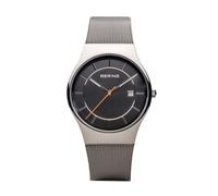 BERING Hommes Analogique Quartz Classic Collection Montre avec Bracelet en Acier Inoxydable & Verre Saphir