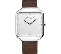Montre Bering pour hommes Max René Ultra Slim - 15836-504 Cuir