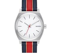 Montre blanche rayée Time Teller pour homme
