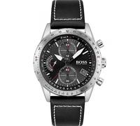 Montre - BOSS - 1513853 - Argent - Noir - Étanchéité 5 ATM