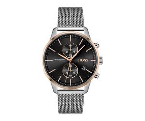 Montre - BOSS - Associated Chrono - Acier inoxydable - Gris - Homme