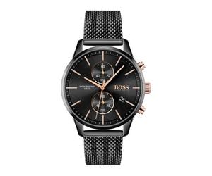 Montre - BOSS - Associated Chrono - Acier inoxydable - Noir - Homme