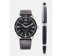 Montre - Boss - SET - Acier inoxydable - Cuir - Imperméable 5 ATM