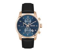 Montre - BOSS - Skymaster Chrono - Cuir - Noir - Homme
