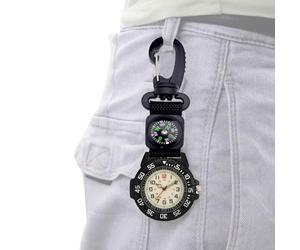 Montre boussole de montre - 5,04 pouces, à quartz, 4,2 cm - Sports avec - Glow in the Dark Survival pour femme et - Climbing Hunting Hiking Camping Running Swimming