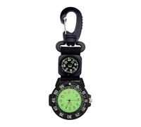Montre Boussole - Montre-Bracelet de Survie en Plein air, Montre d'aventure étanche | Pointeur de Direction intégré, Bracelet en Nylon avec Cadran pour la randonnée, Le Camping, la