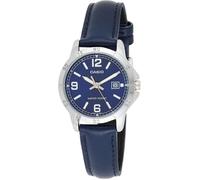 Montre-bracelet - CASIO - LTP-V004L-2BUDF - Cuir - Étanchéité 3 ATM - Quartz