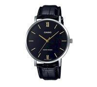 Montre Bracelet - CASIO - STANDARD - Noir - Ø 40 mm - Cuir - Quartz